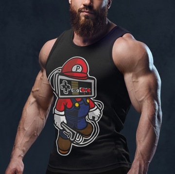 МАЙКА АНИМИРОВАННАЯ ГОЛОВКА ИГРОКА 1