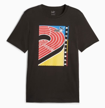 T-shirt koszulka Puma Graphics Rooted in Spor r. XL