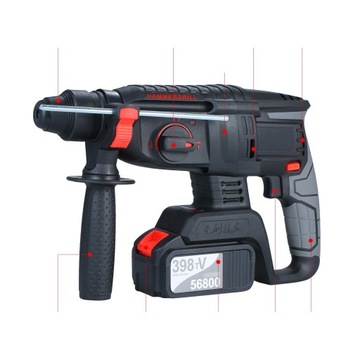 УДАРНАЯ ДРЕЛЬ 21 В 4 в 1 900 Вт + 2AKU 4,0 Ач