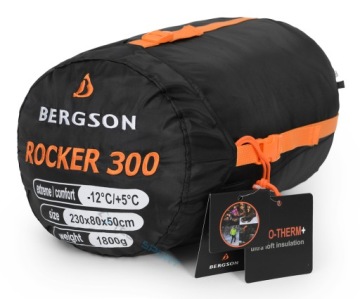 ТЕПЛЫЙ СПАЛЬНЫЙ МЕШОК MUMIA BERGSON ROCKER 300 НА -12 градусов