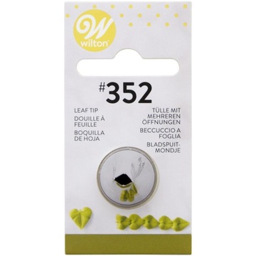 Wilton Tylka cukiernicza 352 liść, listek 418-352