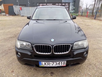 BMW X3 E83 2008 BMW X3 BIALOLEKA 2.0 T.Diesel (177 KM), 2008r. prod. KOMIS TYSIAK, zdjęcie 9