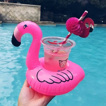 GIANT Большой огромный надувной матрас Flamingo XXL, островной бассейн INTEX + 200 см