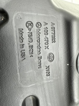 MERCEDES-BENZ GL X166 2013 NÁDRŽ PALIVA BENZÍN V8