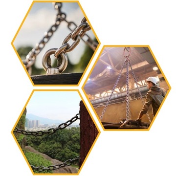 Хозяйственная цепочка D1 DIN 5685A 12мм - 1мб