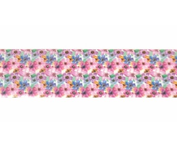 ТРАНСФЕРНАЯ ФОЛЬГА 100смx4см ЦВЕТЫ ЛУГ ВЕСНА