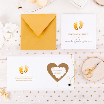 СКРЕТЧ-КАРТА, БУДЕТЕ ЛИ ТЫ КРЕСТНОЙ МАТЬ Golden Feet