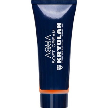 Kryolan Aquacolor Soft Cream mandarin Pomarańczowa