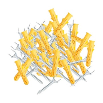 50x wkręty dwustronne do tła 1,5 mm
