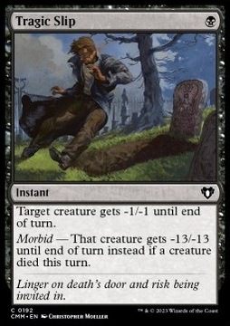 Tragic Slip Commander Masters