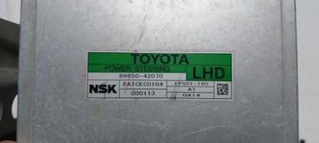 Moduł wspomagania Kierownicy TOYOTA Rav-4 08r 89650-42070 , 89650-42040 Eu
