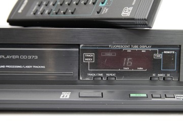 Philips CD-373 черный проигрыватель компакт-дисков + пульт дистанционного управления