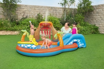 Надувной бассейн ВОДНАЯ ГОРКА Bestway 53069 265 x 265 см