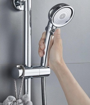 Держатель трубки для душевой штанги М22–25 мм, хромированный.