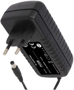 SOLIDNY ZASILACZ WTYKOWY 6V 1A 6W DC 2.1MM 5.5MM WTYCZKOWY DO GNIAZDKA