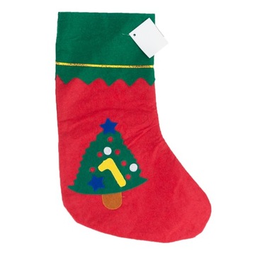 SKARPETA SKARPETKA PREZENTOWA WOREK NA PREZENTY WOREK ŚW. MIKOŁAJA