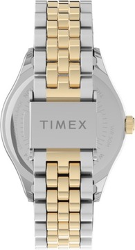 Zegarek damski Timex Waterbury bransoleta złoto srebrny ORYGINALNY