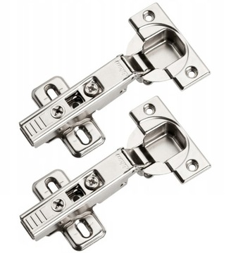 2x ПЕТЛИ BLUM БЕЗ ПРУЖИНЫ 70T3550 + НАПРАВЛЯЮЩАЯ