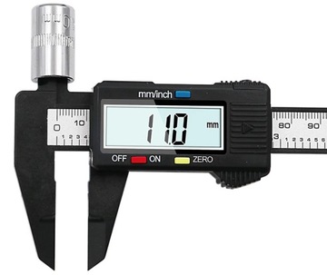 Штангенциркуль цифровой цифровой LCD, 15 см, домашняя мастерская