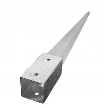 PODSTAWA SŁUPA KOTWA WBIJANA 70x70x750 mm..ocynk pod belkę 7x7