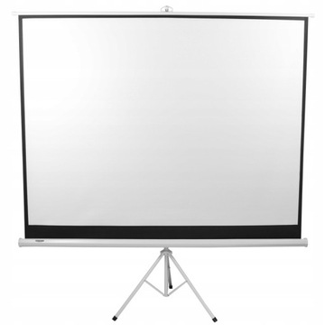 Ekran projekcyjny NA STATYWIE przenośny 200x150 cm 100