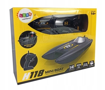 Лодзь Моторная лодка с дистанционным управлением 1:47 Racing 2.4G Дальность 50 м