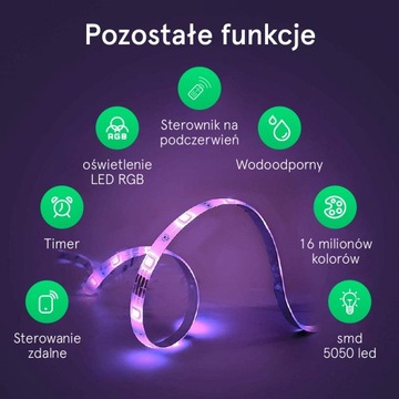 Светодиодная лента 5M RGB 5050 WIFI TUYA MOBILE APPLICATION