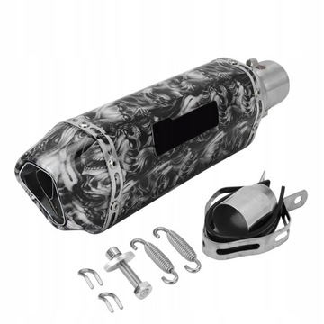 Хвостовой глушитель выхлопной трубы 45 см для мотоцикла 79eyo