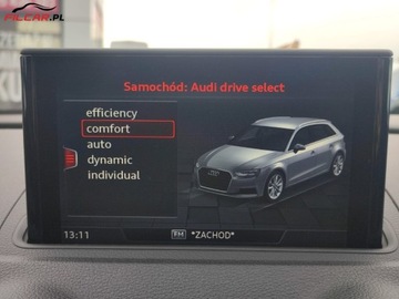 Audi A3 8V Cabriolet 2.0 TDI clean diesel 150KM 2016 Audi A3 Sportback S-LINE SALON POLSKA Gwarancja AUTOMAT VirtualCockpit Zam, zdjęcie 12