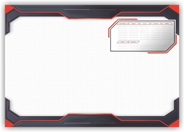 Biuwar komputer gaming nauka zeszyt planer plan