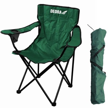 СКЛАДНОЙ СТУЛ ДЛЯ КЕМПИНГА DEDRA OXFORD 600D 50x50x80 CM N1025