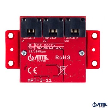 ATTE Power APT-3-11 Switch PoE 3 portowy (nowa wersja)