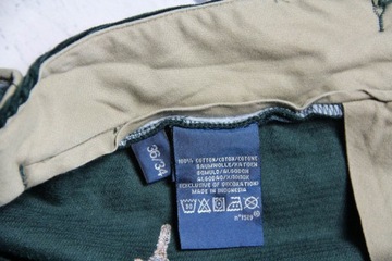 Polo Ralph Lauren _ spodnie chinosy sztruksowe w bażanty _ 36/34