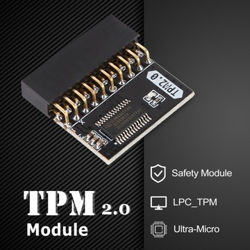 Запасная часть модуля безопасности шифрования TPM 2.0