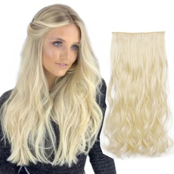 50CM NATURALNE WŁOSY DOCZEPIANE CLIP IN