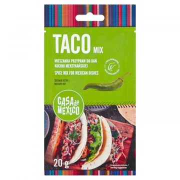 Przyprawa do taco 20 g Casa De Mexico