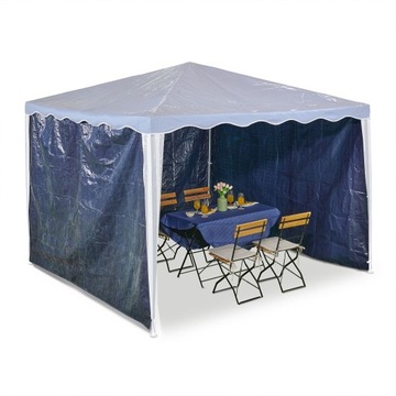 Pawilon Relaxdays 3 ścianki 3 x 2 x 2m