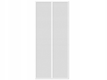 SIATKA NA DRZWI MOSKITERA Z MAGNESEM 100x210 BIAŁA