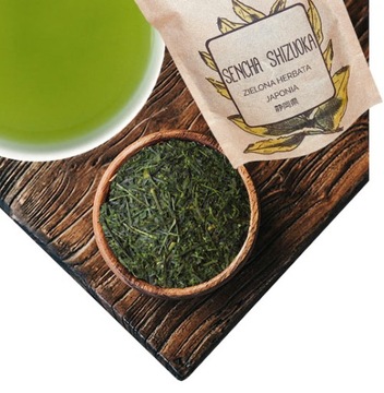Sencha z rejonu Shizuoka w JAPONI zielona herbata