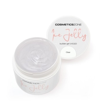 Żel do przedłużania paznokci UV LED galaretka ICE JELLY Clear 15ml