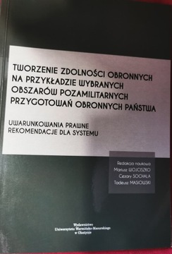 TWORZENIE ZDOLNOŚCI OBRONNYCH NA PRZYKŁADZIE WYBRANYCH OBSZARÓW...