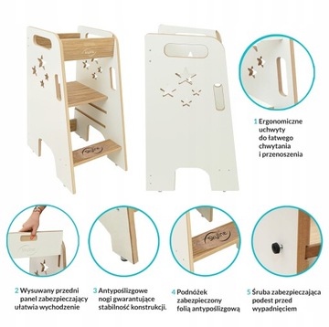 Кухонный помощник Кухонный помощник для детей Складной Монтессори для детей.