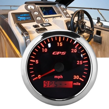 3,3-дюймовый GPS-спидометр, 0-30 миль в час/ч, цветной индикатор скорости