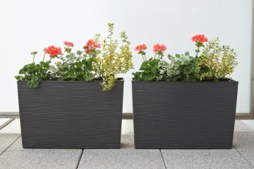 Подставка для цветов Verbena Chisel Lamel - Белый Кремовый Мокко Графит Черный + вставка