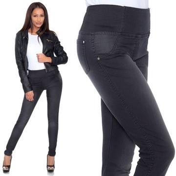 557_ M/38_ WYSZCZUPLAJĄCE SPODNIE JEANS,SLIM
