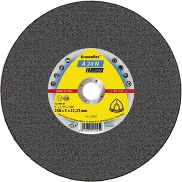 KLINGSPOR TARCZA DO METALU 125mm x 2,5mm x 22,2mm