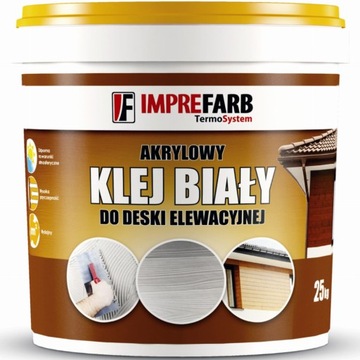 Klej do deski elewacyjnej akrylowy 8kg IMPREFARB