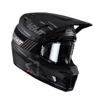 LEATT KASK MOTO 9.5 CARBON V23 + GOGLE 6.5 L
