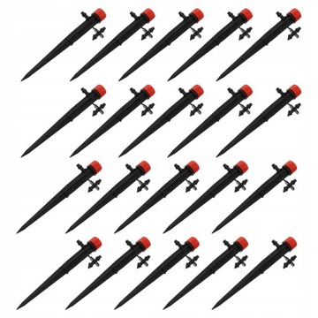 50 sztuk 8 Otworów Spray Dysze Spike Ogród