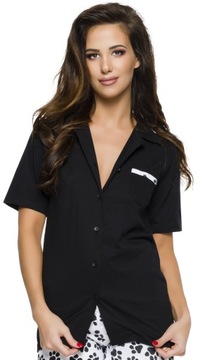 ХЛОПКОВАЯ ПИЖАМА ДЛЯ КОРМЛЕНИЯ НА ПОЛНОЙ МОЛНИИ XL